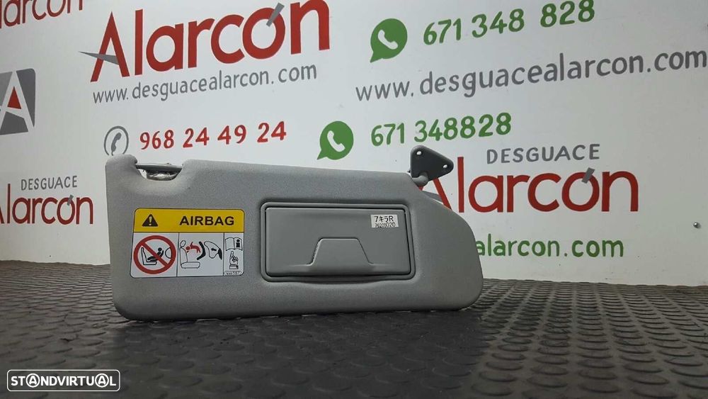 PÁLA DO SOL DIREITA CITROEN C4 AIRCROSS EXCLUSIVE - 1