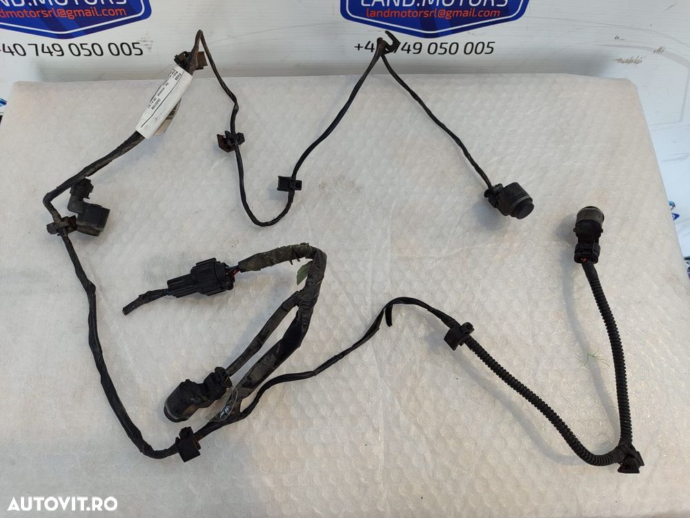 INSTALATIE + SENZORI PARCARE BARA SPATE NISSAN QASHQAI (J10 / NJ10) / QASHQAI +2 / COD OEM 24017JD00A / 55NAV0200 / 28438-BG00A 2007 – 2013 - 1