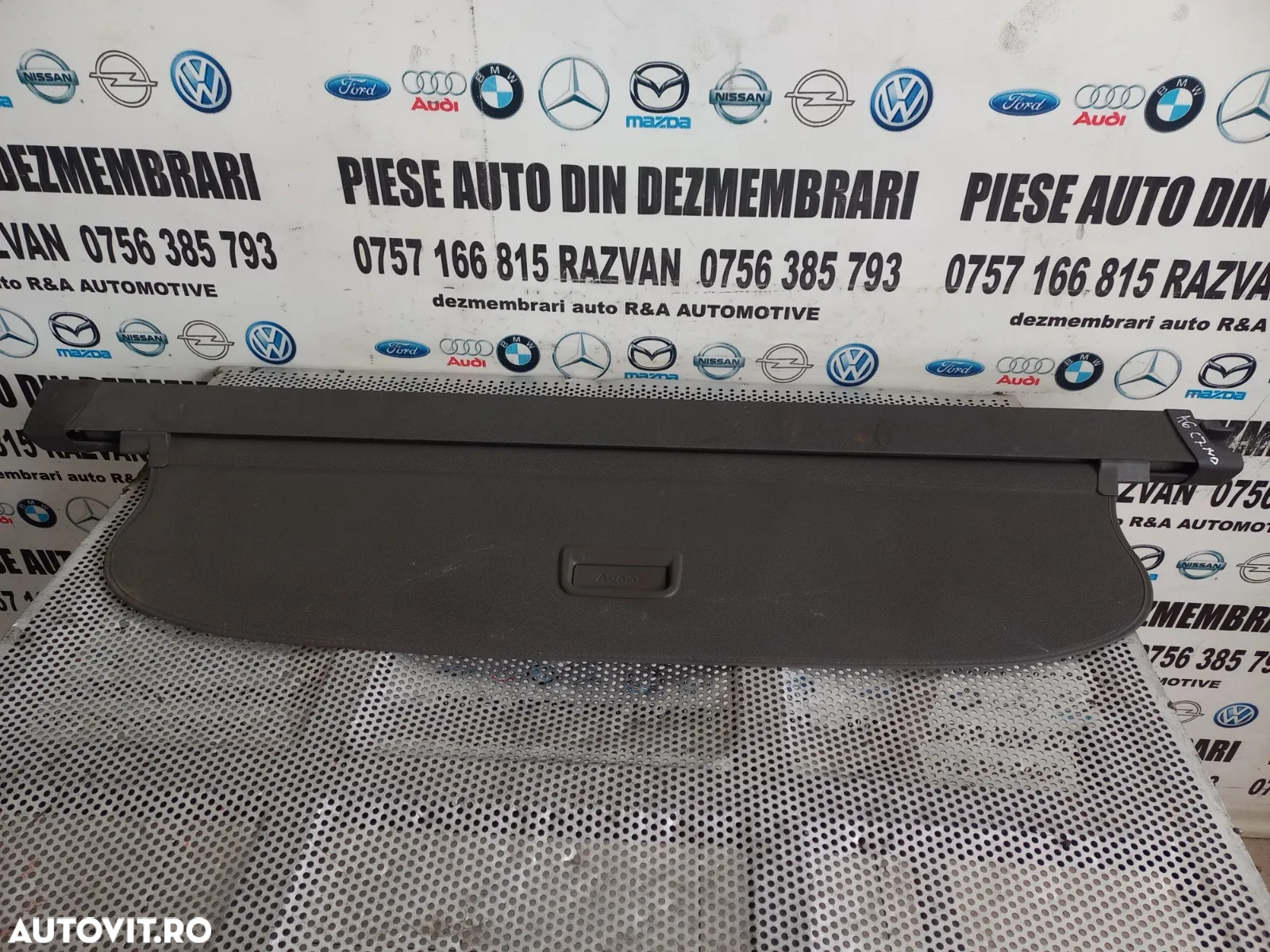 Rulou Acoperitoare Portbagaj Audi A6 4G C7 Combi Variant Maro Original An 2011-2012-2013-2014-2015- - 3