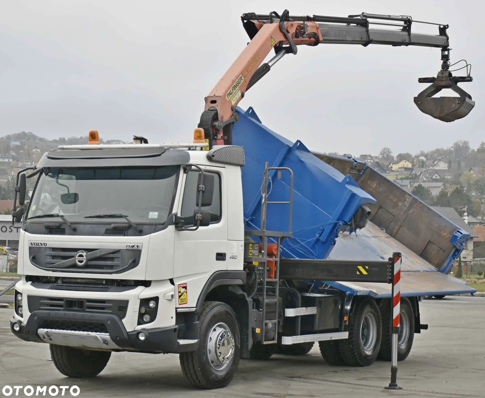 Volvo FMX 450 * WYWROTKA 5,10 m + PK 14002 - EH B + PILOT / 6x4 - 3