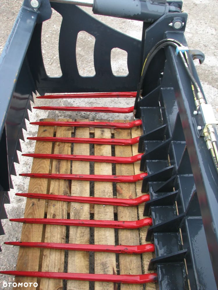 Inny Wycinak do kiszonki 1,75m Kellfri dwa siłowniki, Krokodyl 1,4; 1,6; 1,8; 2,0m Metal-Fach / Euromasz, Łyżka chwytakowa-Łyżko krokodyl, Łyżka materiałó sypkich 1,6; 1,8; 2,0; 2,2; 2,4m Metal-Fach / Pronar, Chwytak Bel, Chwytak do obornika, widły do obornika - 7