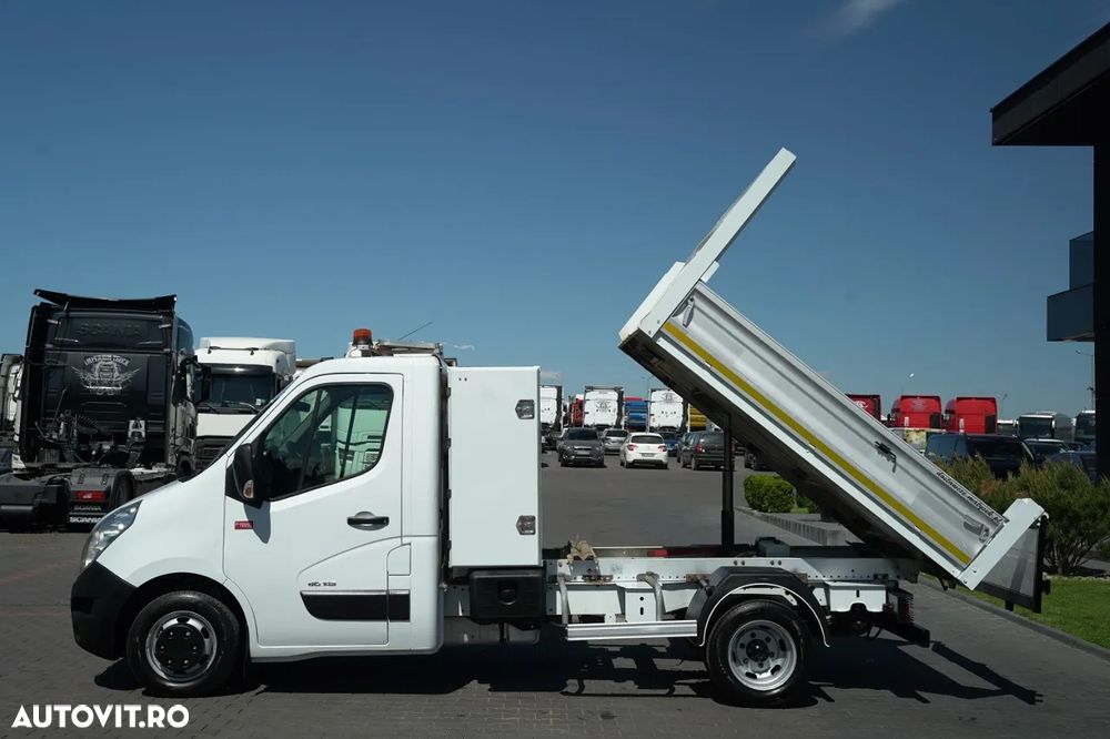 Renault MASTER DCI 145 / BASCĂLĂTOR DIN ALUMINIU / DUBLU / MANUAL / IMPORTAT - 4