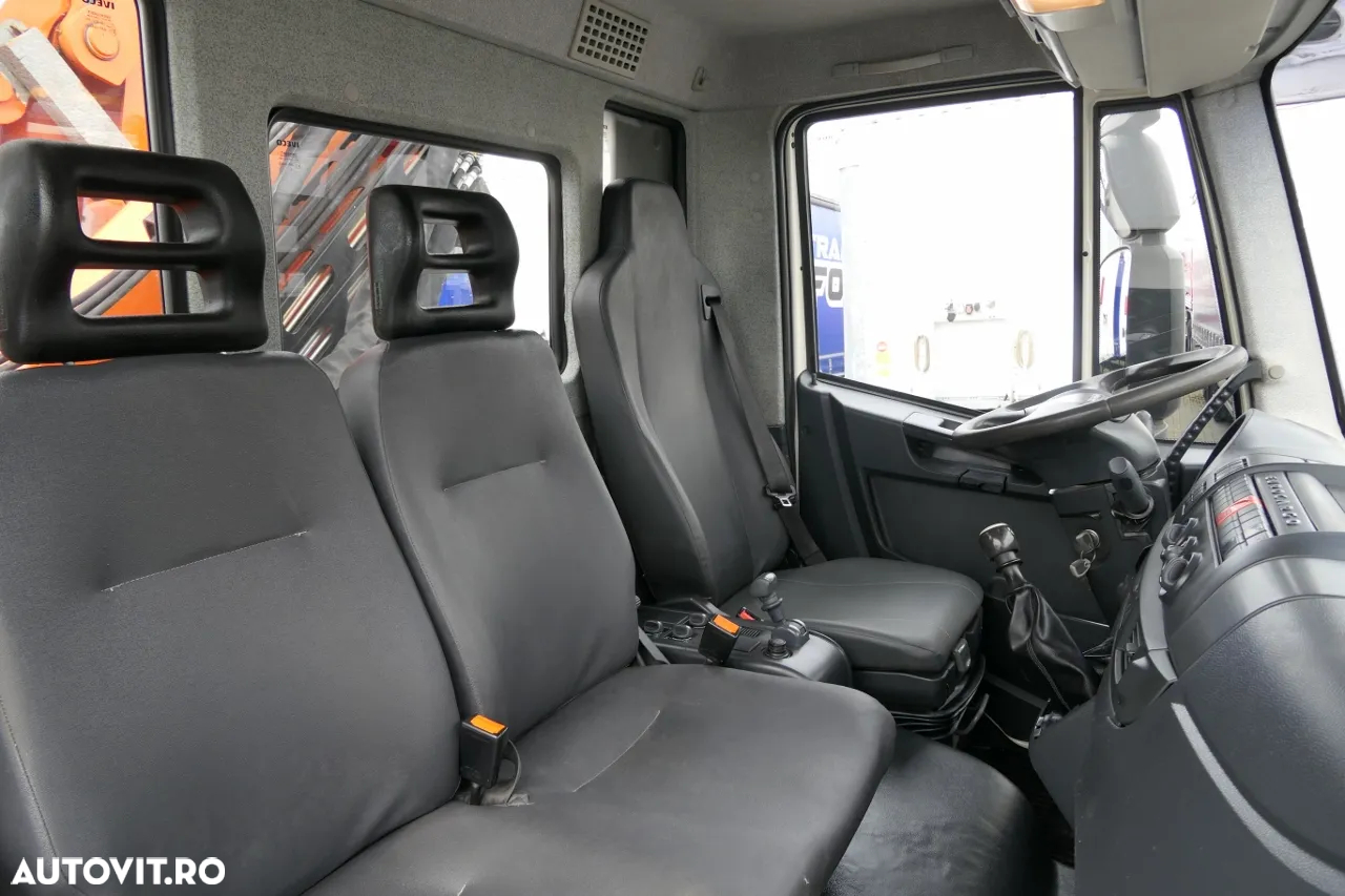 Iveco EUROCARGO 150E25 / 4X4 / BASCULANTE + HDS TEREX 120.2 E / PENTRU INDUSTRIA ELECTRICĂ / RADIO CONTROL / 67.000 KM KILOMETRAJ - 35