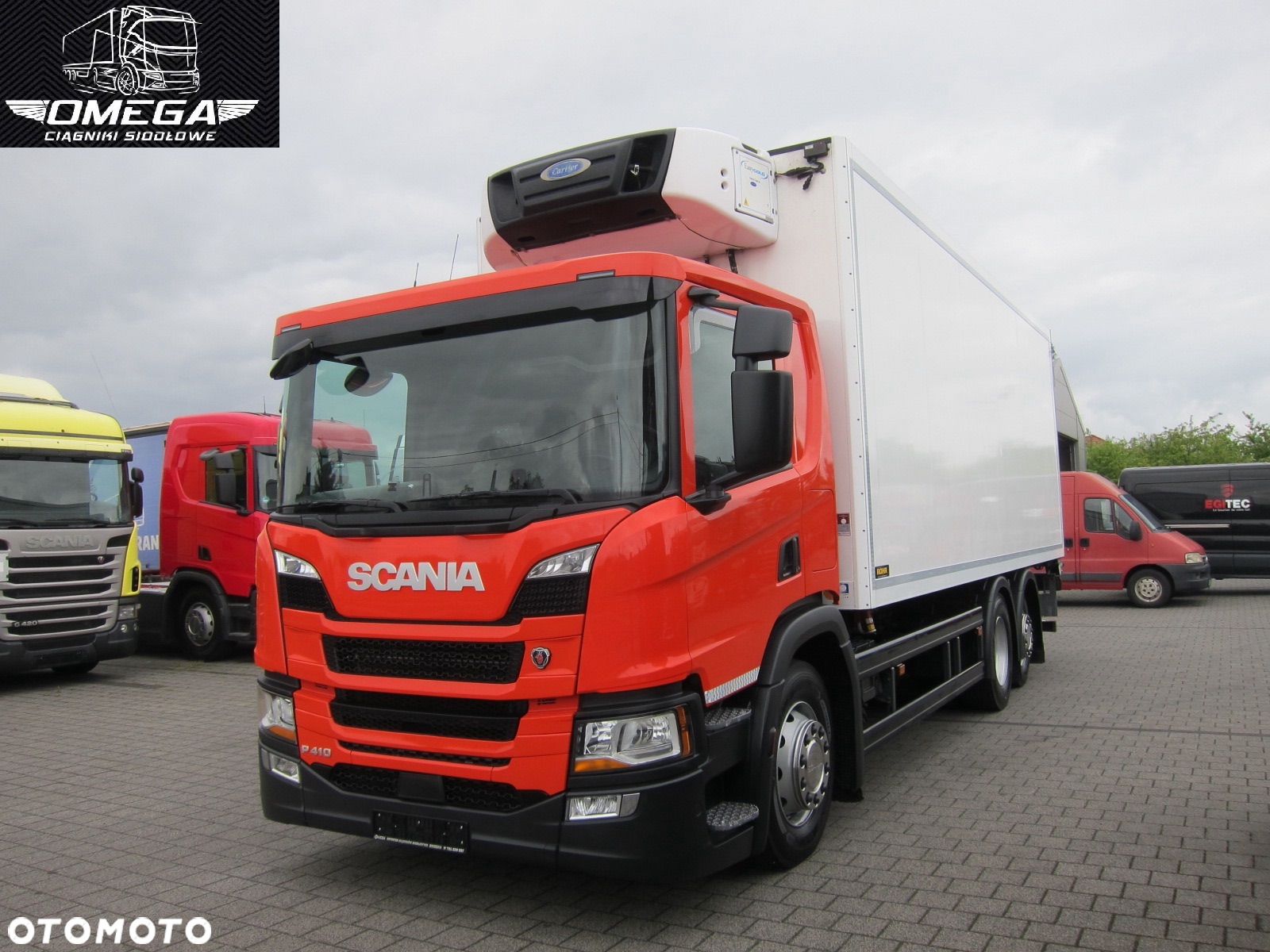 Scania P 410  6X2 Chłodnia Paka 7,3 M / Oś skrętna / WINDA - 1