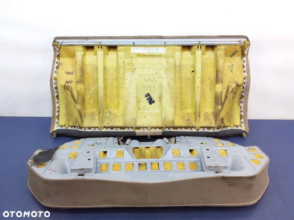 MERCEDES 190 W201 KANAPA SIEDZENIE TYŁ WELUR - 6