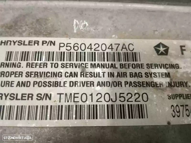 CENTRALINA AIRBAG JEEP GRAND CHEROKEE II 2000 -P56042047AC - 4