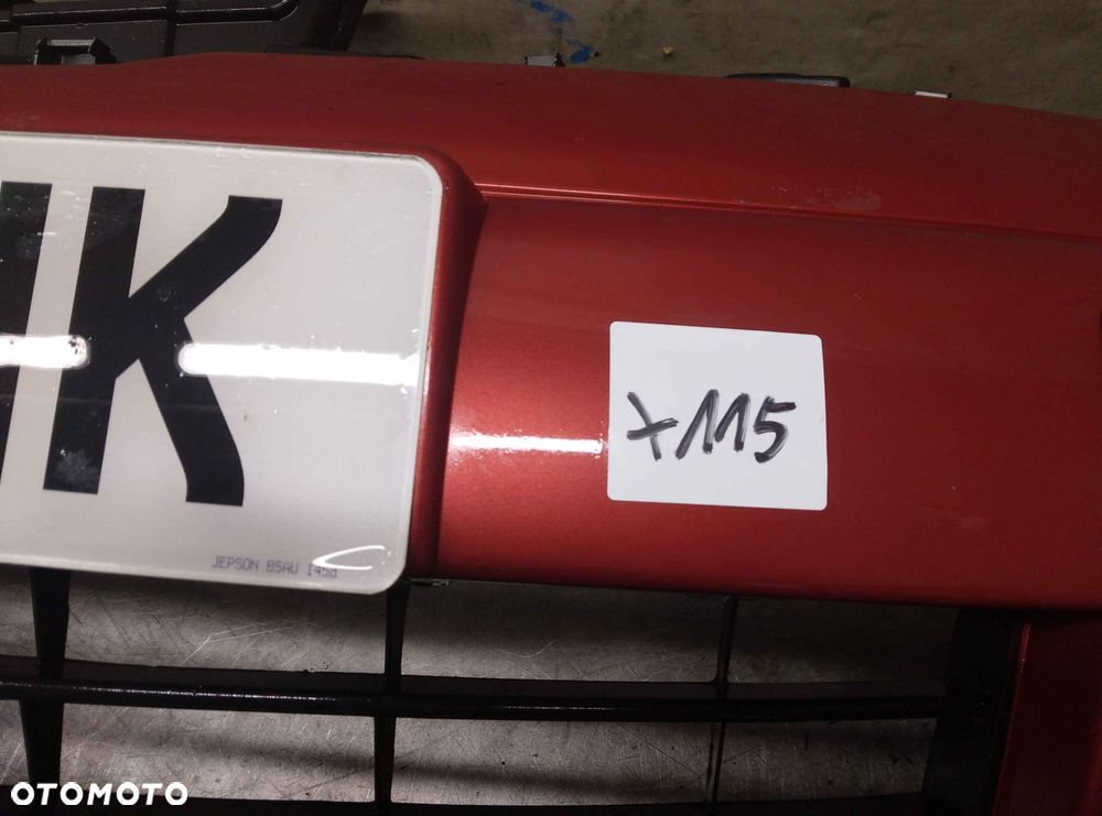 + ZDERZAK PRZÓD PRZEDNI NISSAN NOTE E11 R10 BORDO BORDOWY HALOGENY - 2
