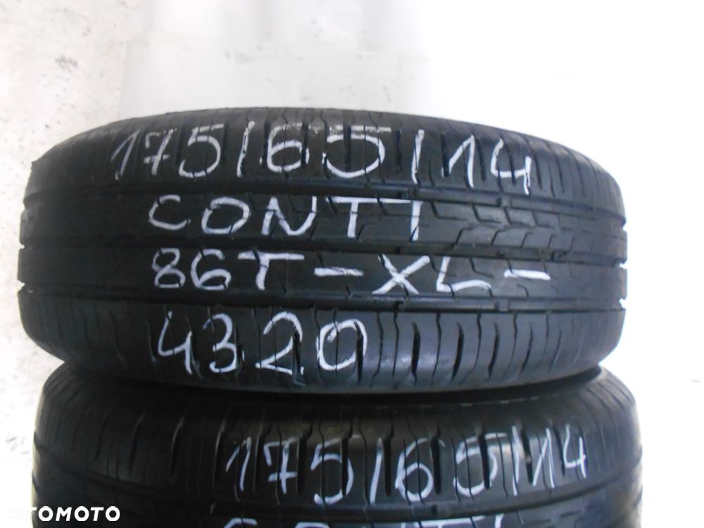 OPONY 175/65R14 CONTINENTAL ECO CONTACT 6 XL DOT 2621 / 4320  7.4MM - 2