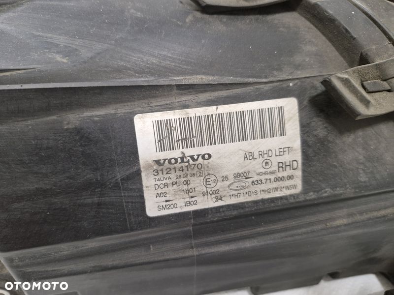 VOLVO S80 2 II LAMPA LEWY PRZÓD LEWA PRZEDNIA REFLEKTOR XENON KSENON UK 31214170 - 9