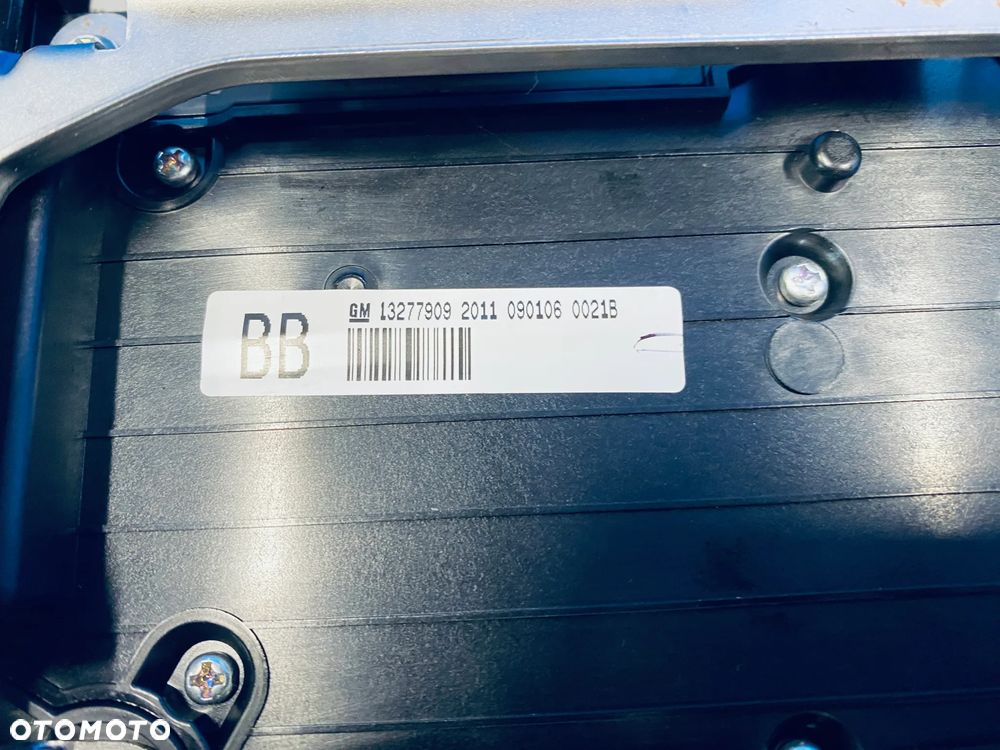 PANEL STEROWANIA KLIMATYZACJI RADIA NAWIEWU OPEL INSIGNIA A 2008- ; BRĄZOWY 13277909 13277870 ORYGINAŁ - 6