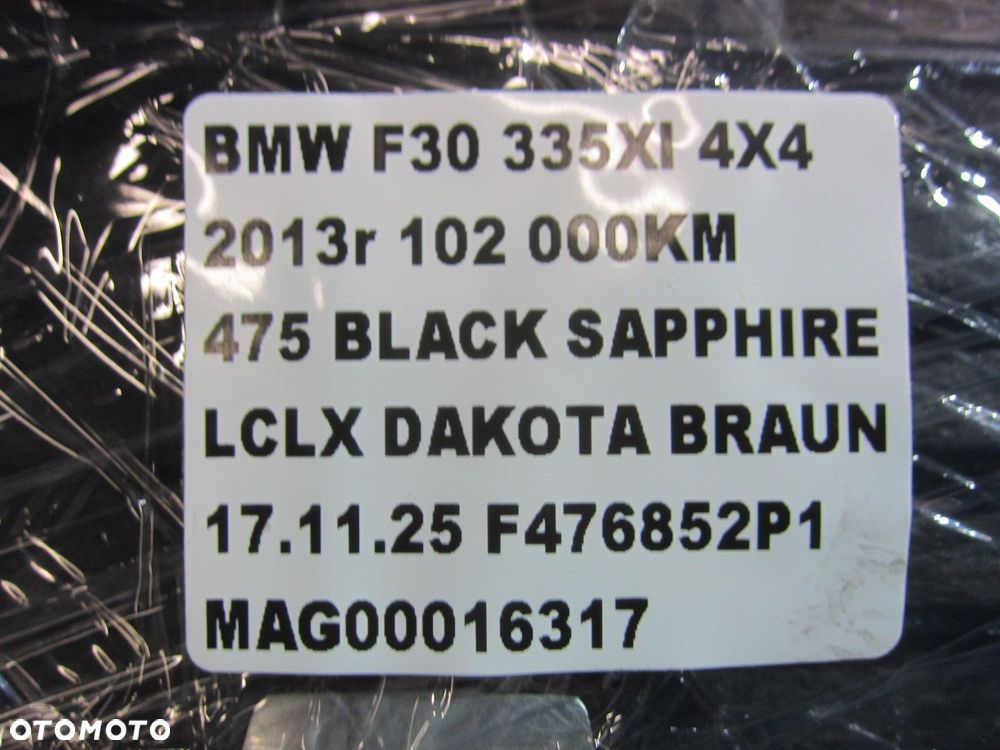 BMW F30 F34 KRATKA NAWIEWU W DESKE DEKOR ŚRODKOWY 51459249116 64229218552 - 12