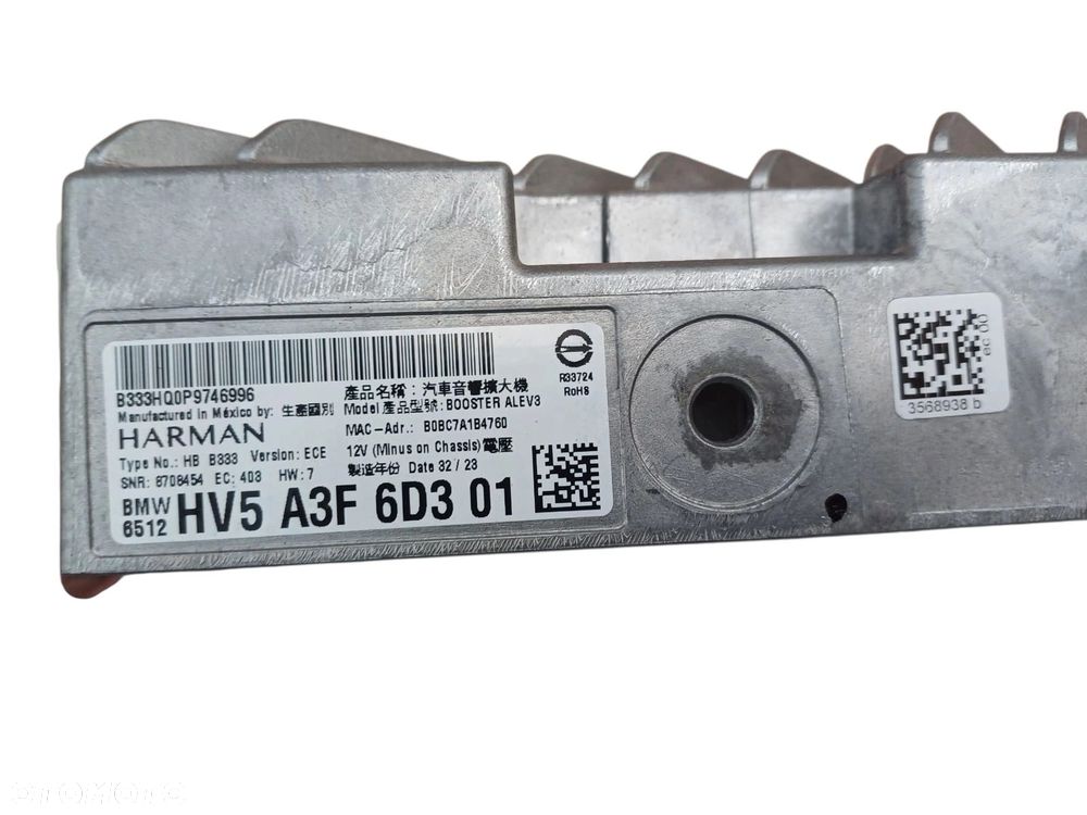 AUDIO WZMACNIACZ GŁOŚNIK HARMAN KARDON BMW X7 G07 - 4