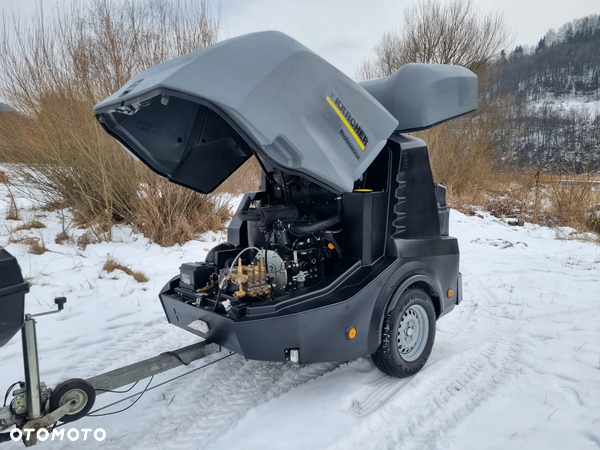 Kaercher Myjka na przyczepie Karcher HDS 17/20 DeTr1 2w1 czyszczenie parą i mycie gorącą wodą prekonfigurowana maszyna z Norwegii jak nowa