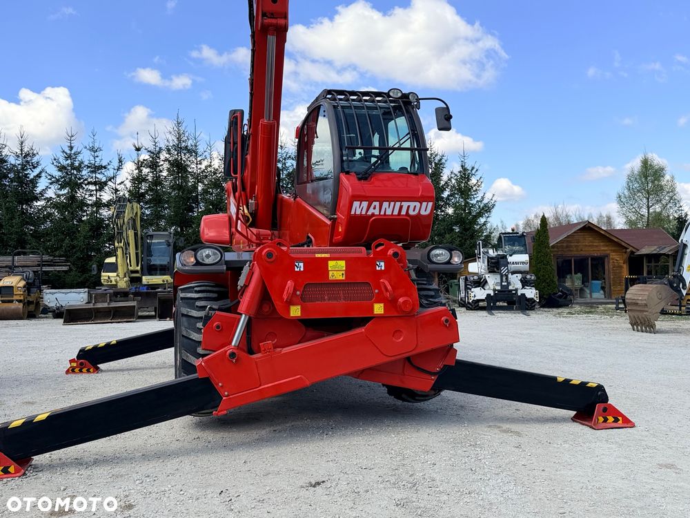 Manitou Ładowarka teleskopowa MANITOU ROTO Mrt 2540 + Privilage 360° obrotowa 2150 2550 1840 PILOT sterowania Kosz Widły manitka silnik Mercedes 2015r Wciagarka dźwig 1 właściciel KLIMA serwisowana Merlo - 17