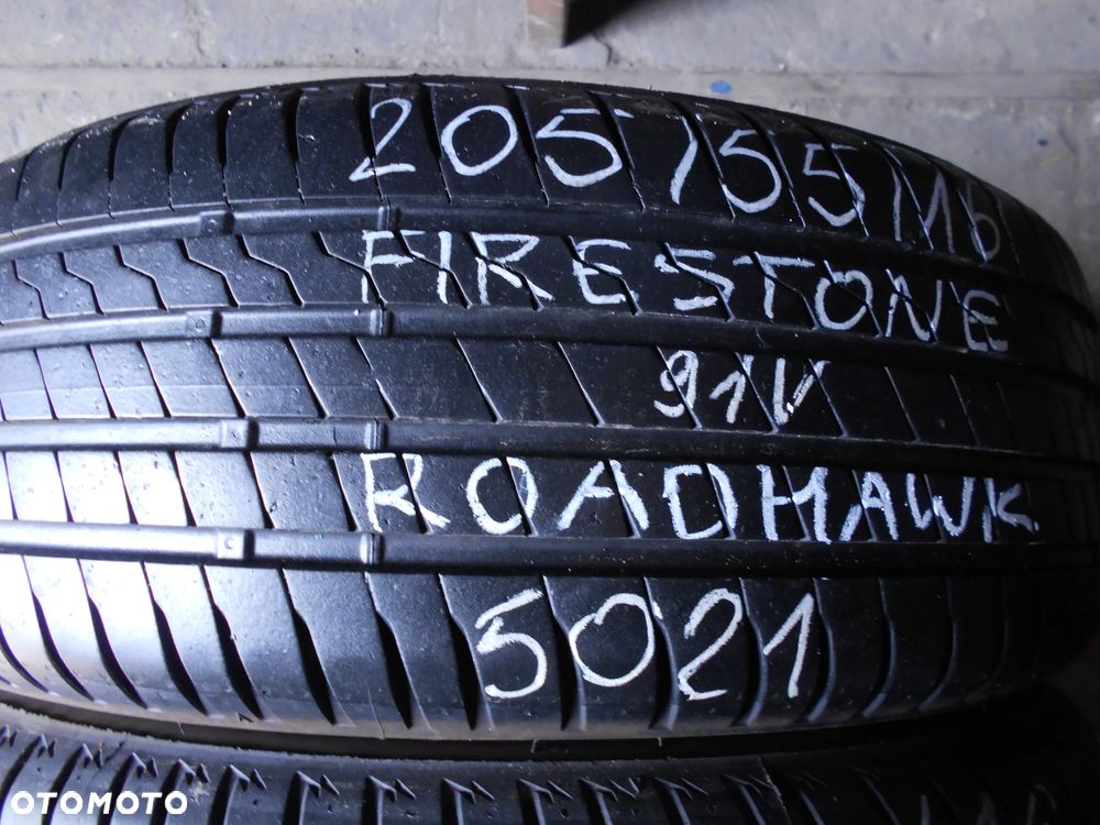 OPONY 205/55R16 FIRESTONE ROADHAWK DOT 5021 7.5MM - 2