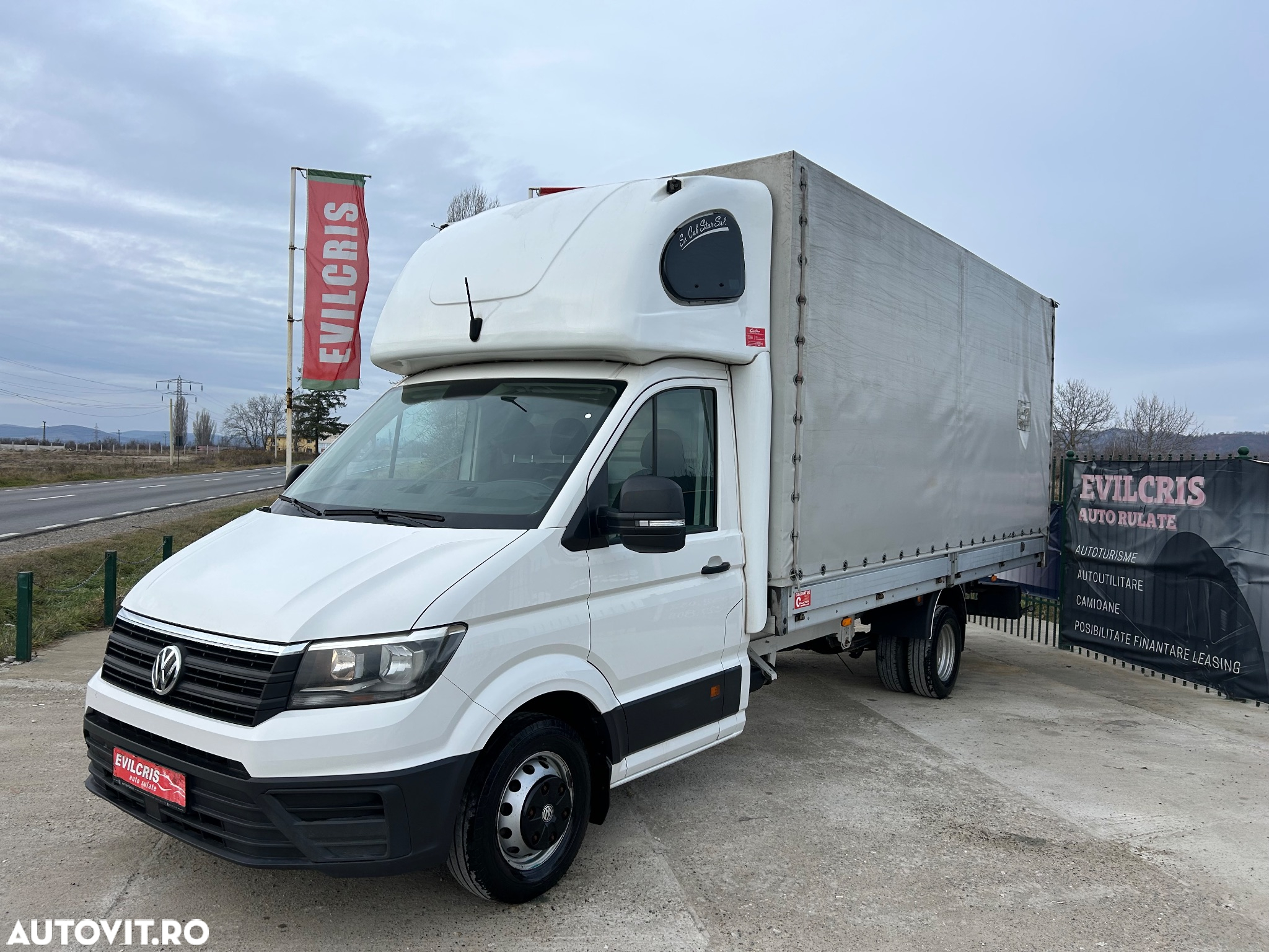 Volkswagen Crafter 10 EUROPALETI AXA DUBLA SPATE - 35
