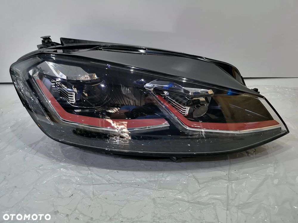 Lampa Prawa VW GOLF VII 7 5G1 7.5 Lift GTI Full Led 082E 2 Moduły Kompletna Przód Przednia - 1