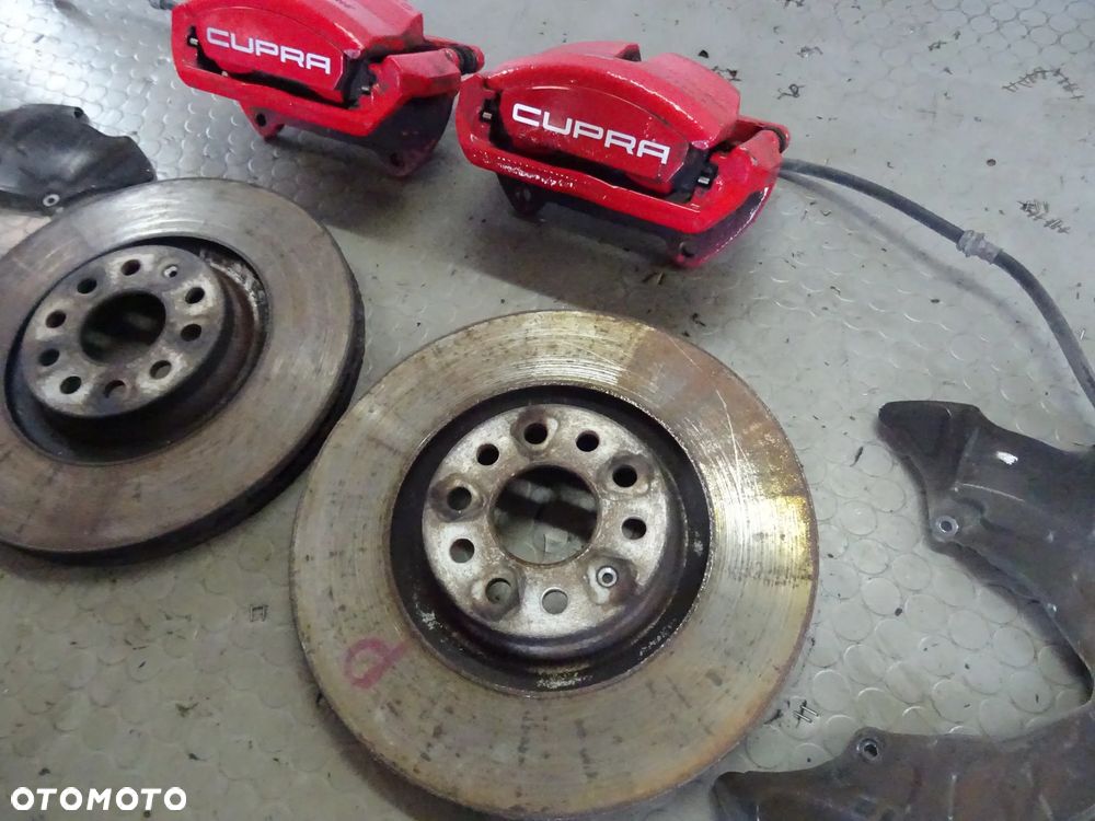 5Q0105EG 5Q0106EG 813 814 340MM zaciski tarcze klocki przod Seat Cupra VW Audi czesci - 2