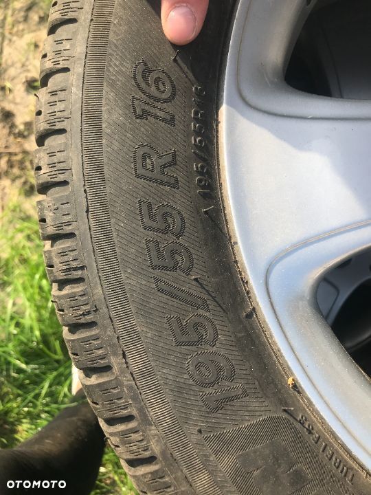 ALUFELGI Z OPONAMI MERCEDES A KLASA 195/55 16'' ZIMOWE - 7