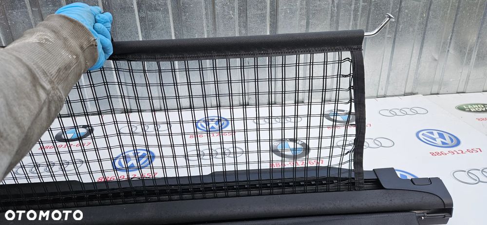 BMW 5 E61 Kombi Roleta bagażnika CZARNA - 10