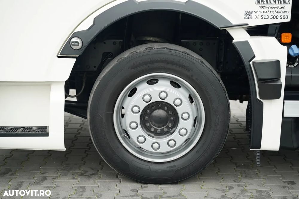 MAN TGX 26.480 / COMBINAȚIE TANDEM 120 M3 / TRAVERSE / MEGA / PUNȚĂ RIDICATĂ / ACOPERIȘ RIDICAT / CAMERĂ / + REMORCĂ WIELTON / PUNȚĂ RIDICATĂ / PUNȚI SAF - 22