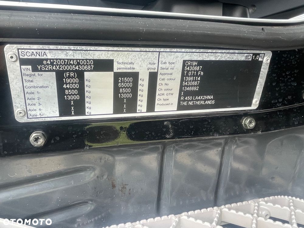 Scania R450 / 510 Tys KM / Lodówka/ 2 Łóżka - 22