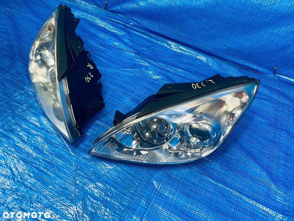 REFLEKTOR LAMPA LEWA PRAWA LEWY PRAWY PRZÓD PRZEDNIA HYUNDAI I30 07-12R ; 92101 ; 92102 ; 92101-2LXXX ; 92102-2LXXX ORYGINAŁ EUROPA - 6