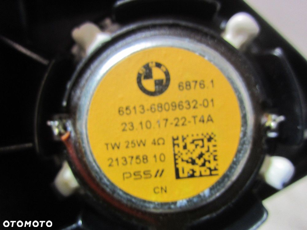 BMW X3 G01 G02 F98 F97 GŁOŚNIK ŚREDNIOTONOWY TOP HIFI 65136813105 6813104 R - 6