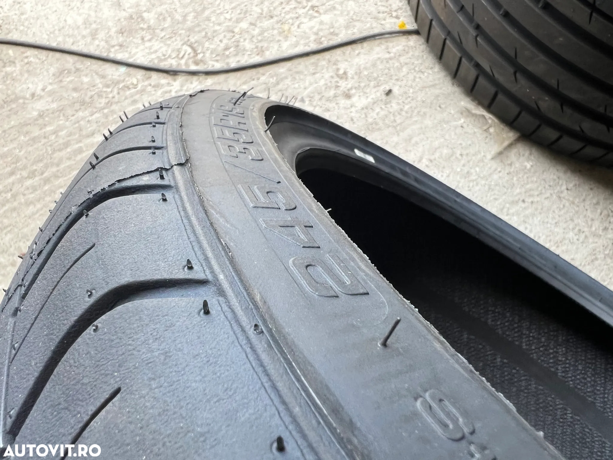 4 anvelope vara 245-35-19 si 275-30-19 bmw E60 E90 BMW seria5 anvelope cu protectie janta - 5