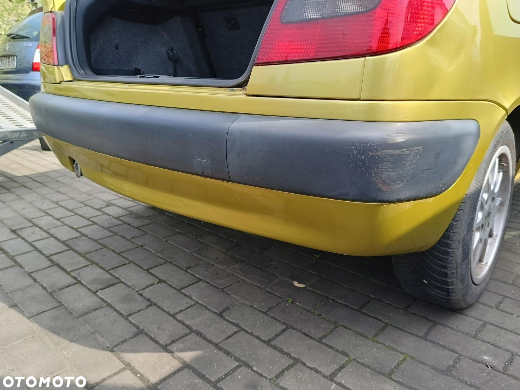 Citroen Xsara I 1 VTS ZDERZAK TYLNY TYŁ kod lakieru KAAC - 2
