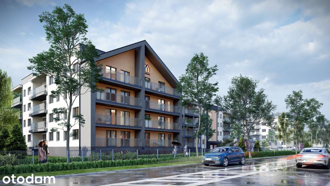 Czteropokojowe mieszkanie Apartamenty Artyleryjska 82,62 m2, I piętro