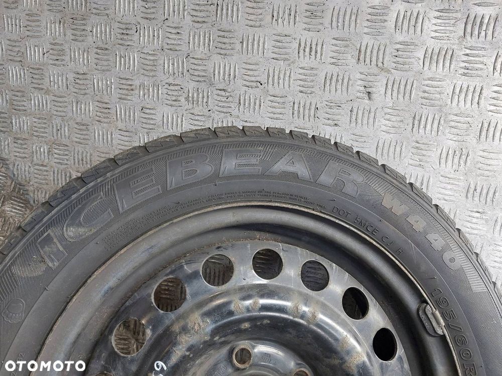 KOŁO FELGA OPONA ZAPAS 5X110 6Jx15 ET49 FI65,1 195/60R15 OPEL - 4