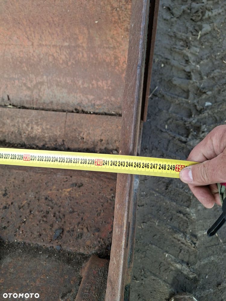 Łycha szczękowa szerokość 245 cm JCB CAT koparko- ładowarka, ładowarka teleskopowa - 7