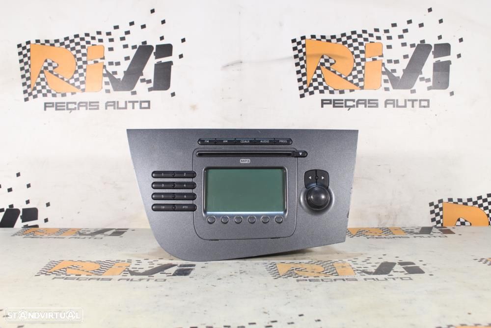 Rádio Seat Leon (1P1)  Rádio Leon 1P - 1