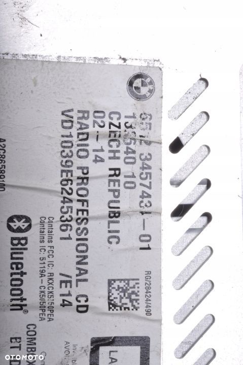 MINI R56 RADIO CD 65123457434 - 7