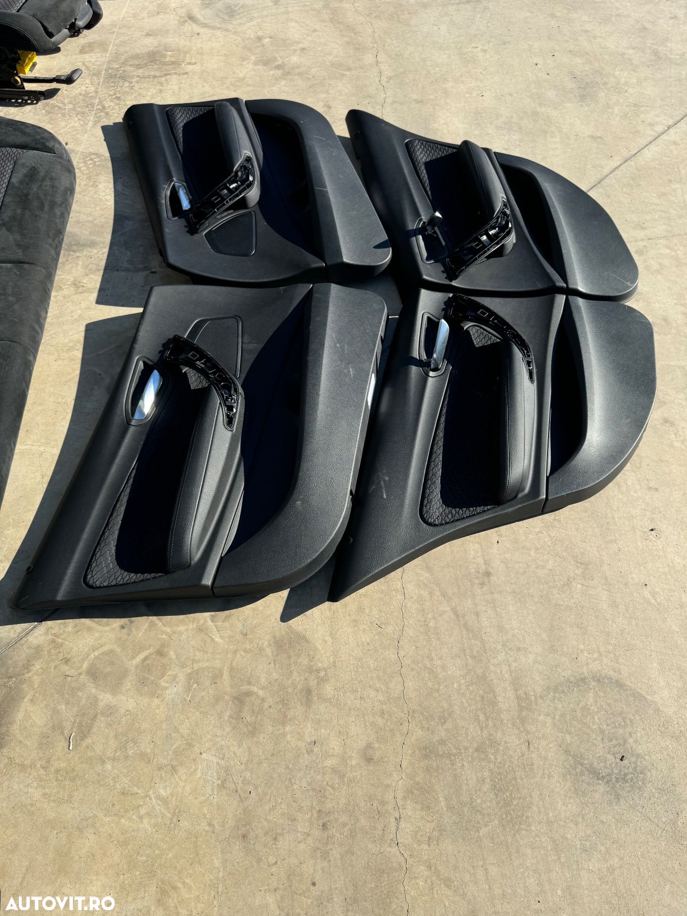 bancheta alcantara si (fete) panouri usi m pachet bmw seria 1 f20 - 1