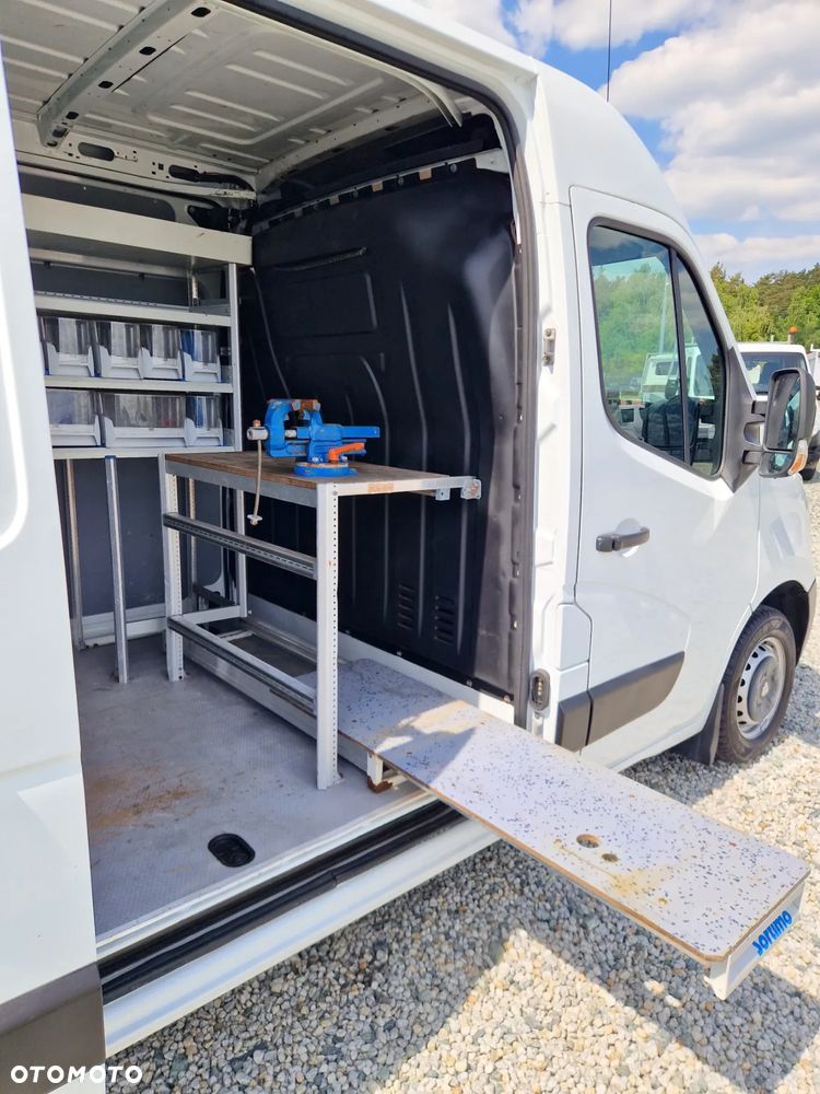 Renault MASTER 2,3 DCI 135 KONNY ŚREDNIAK WYSOKI L2H2 KLIMA WEBASTO ZABUDOWA WARSZTATOWA SORTIMO GWARANCJA 2 X BOCZNE DRZWI - 28