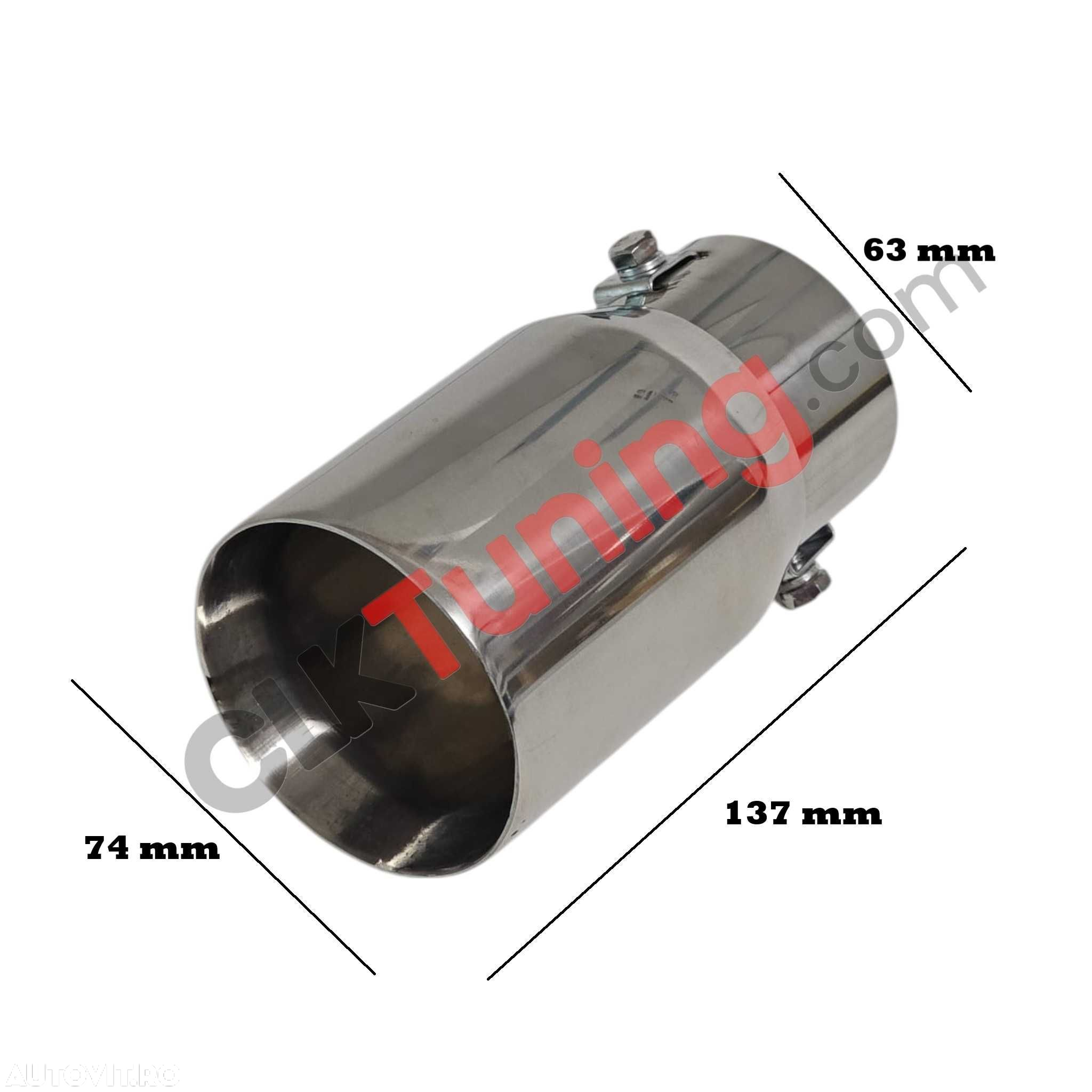 Ornament toba inox 74 mm 7,4 cm - 5