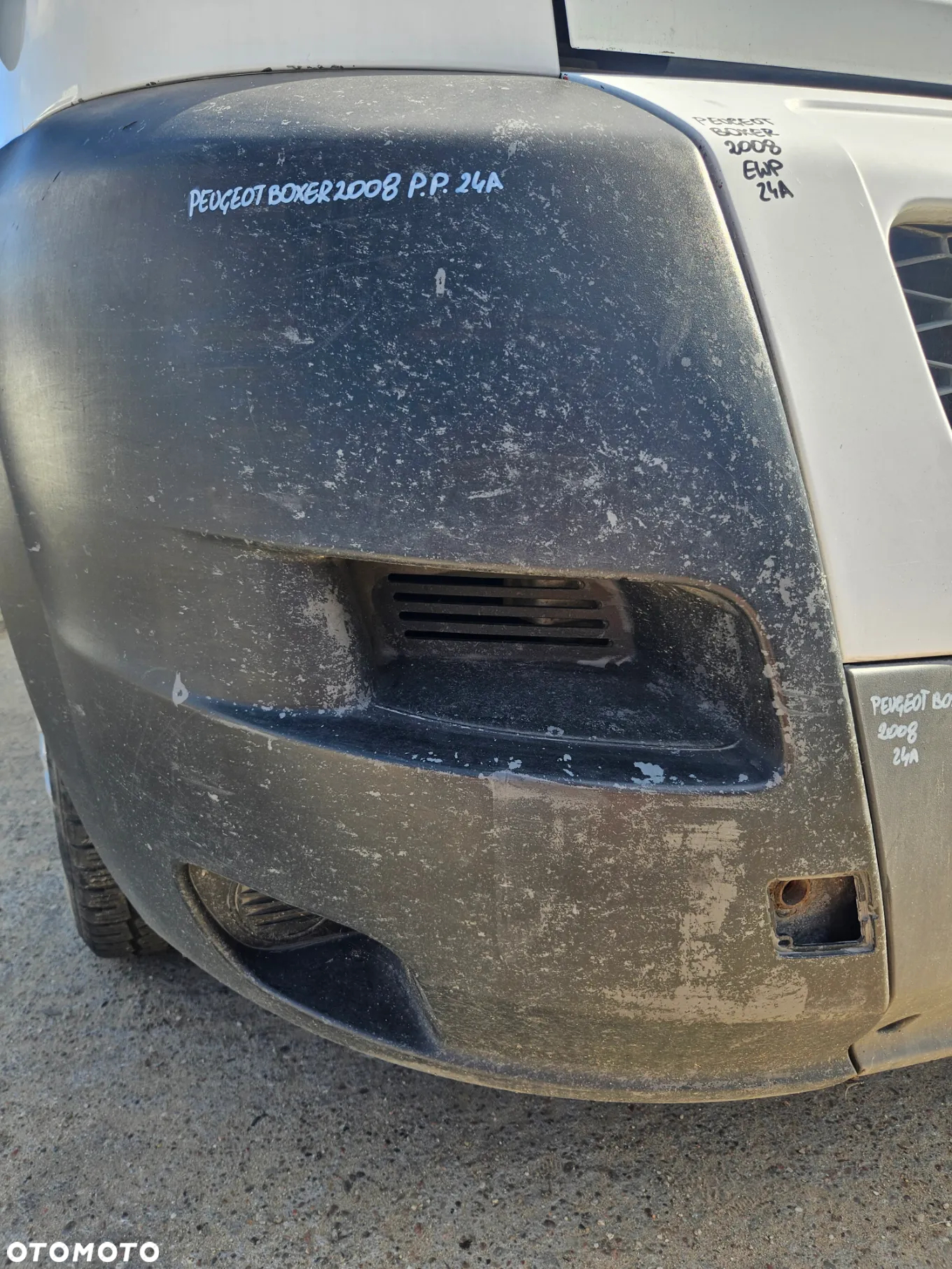 PEUGEOT BOXER NAROŻNIK ZDERZAKA PRAWY PRZÓD PRZEDNI - 4