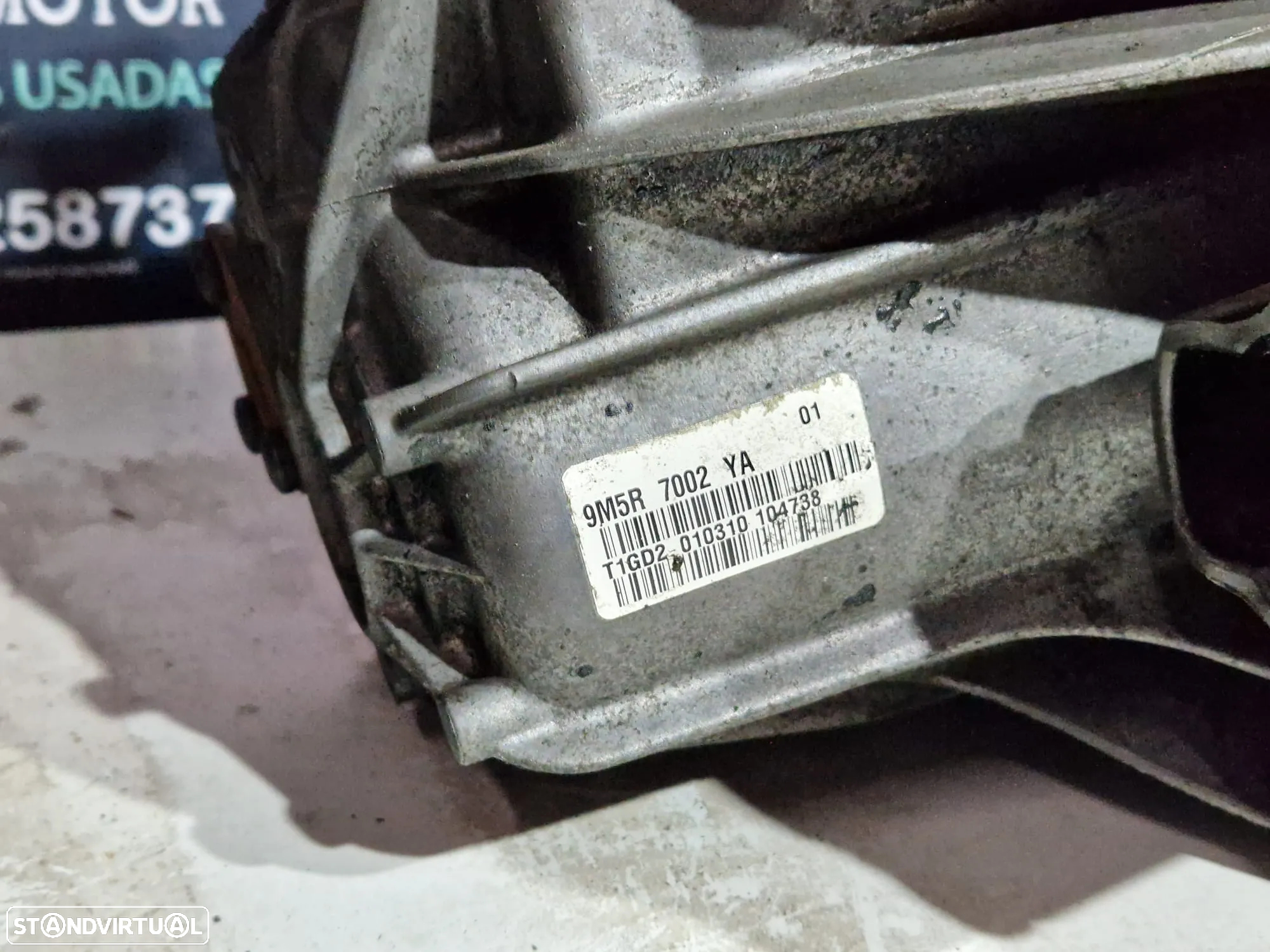 Caixa de 5 velocidades manual 9M5R-7002-YA FORD FOCUS II 1.6 TDCI 110CV - 5