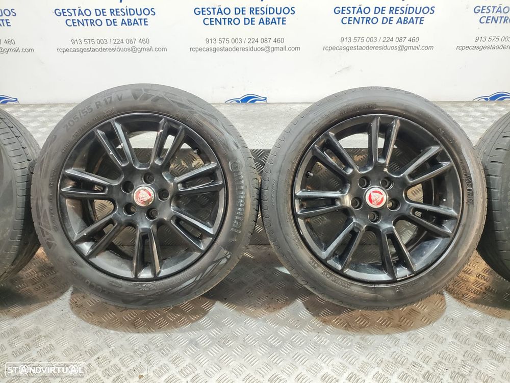 Conjunto Jantes 17 Crux 7 Spoke Jaguar XE X760 7J ET48,5 5x108 - 4