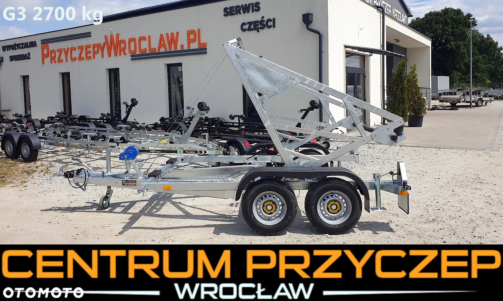 Inny PRZYCZEPA KABLOWA / 1 OŚ / 2 OSI / DMC: OD 750 KG DO 2700 KG - 19