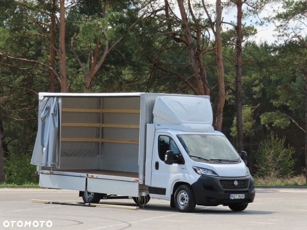 Fiat Ducato seria 7 MAXI L4 2.3 MultiJet II 180 KM POWER FIRANA 10 E.Palet Skrzynia Plandeka 4916 mm Dł. WZMCNIANY Rozstaw Osi 4035 mm, DMC 3500 Kg, Ładowność 1180 Kg, FULL Opcja Wyposażenia, Android Auto/Carplay, Stan Wizualny I Techniczny NOWY Tak Jak Z Taśmy Produkcyjnej Gotowy Dostępny OKAZJA POLECAM - 22