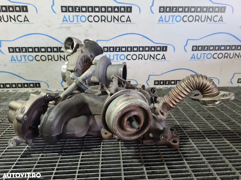 Turbo Volvo XC60 2.4 D 2008 - 2013 215CP D5244T11 Euro5 (1053) BITURBO CU ACTUATOR ... - 5