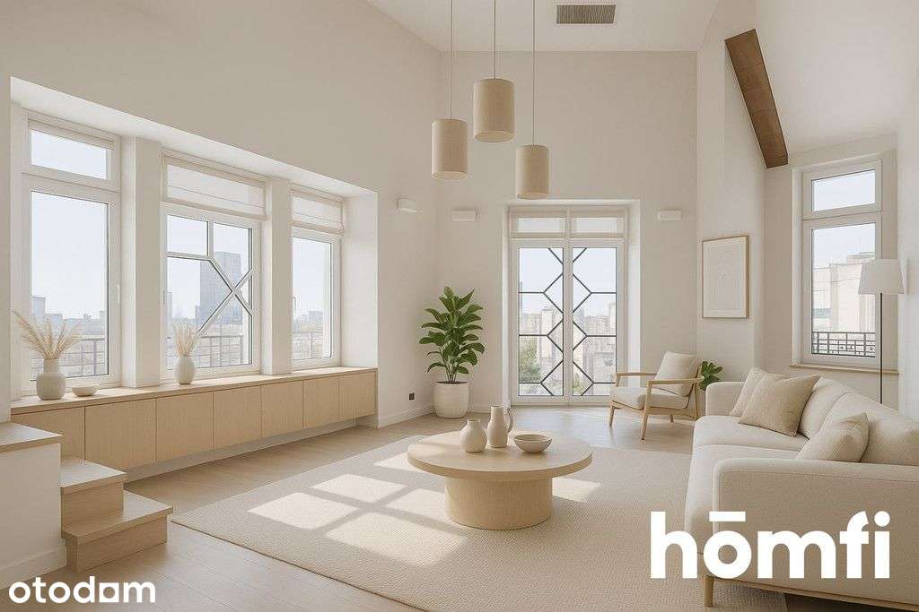 Apartament z antresolą i niepowtarzalnym widokiem
