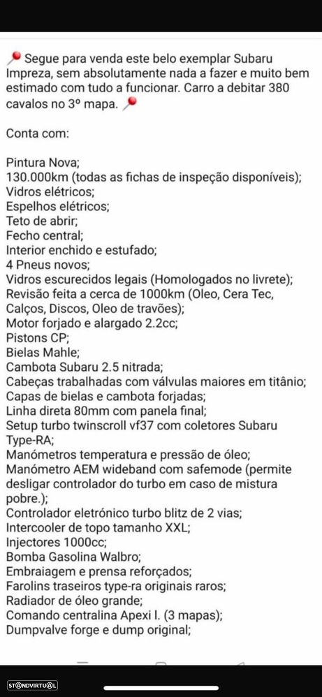 Subaru Impreza 2.0 GT 4x4 Classic - 2