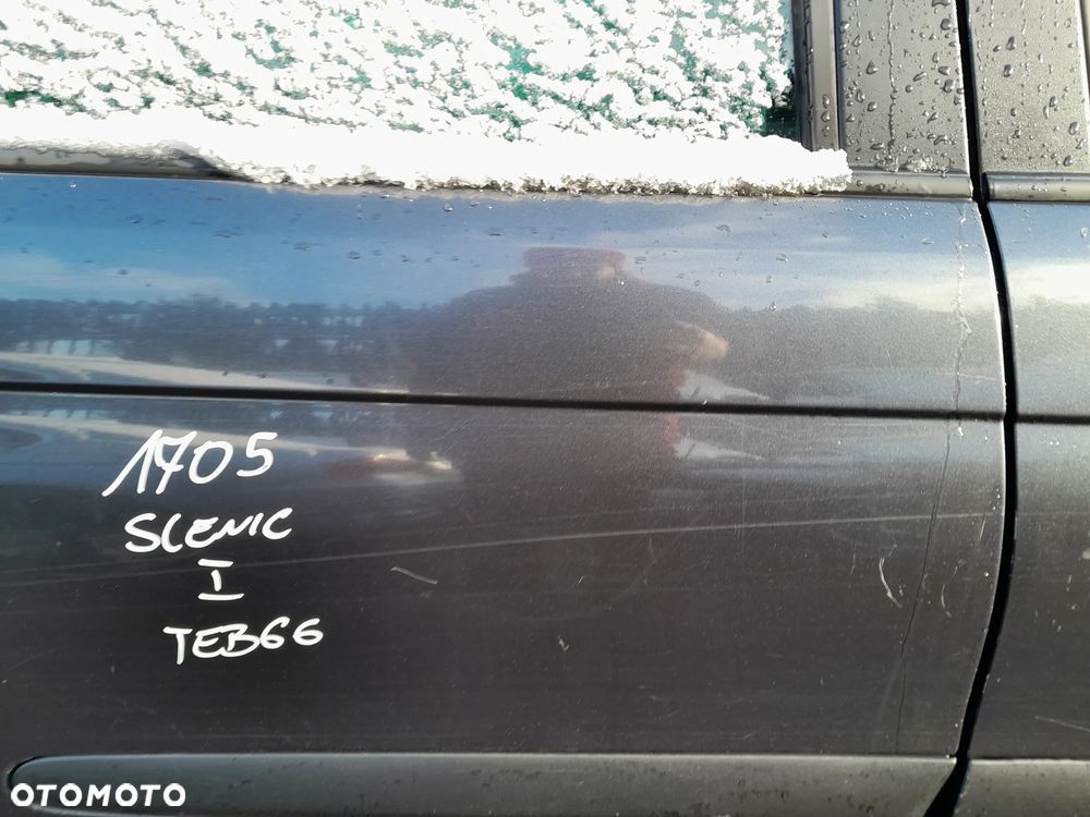 RENAULT SCENIC I FL DRZWI PRAWE TYLNE PRAWY TYŁ KOLOR: TEB66 - 3