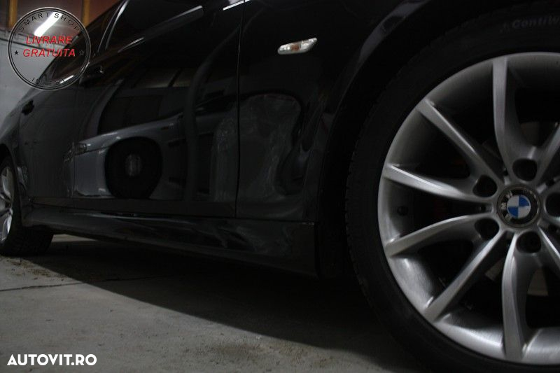 Kit Exterior BMW Seria 5 E60 (2003-2007) M-Technik Design cu PDC 24mm- livrare gratuita - 12