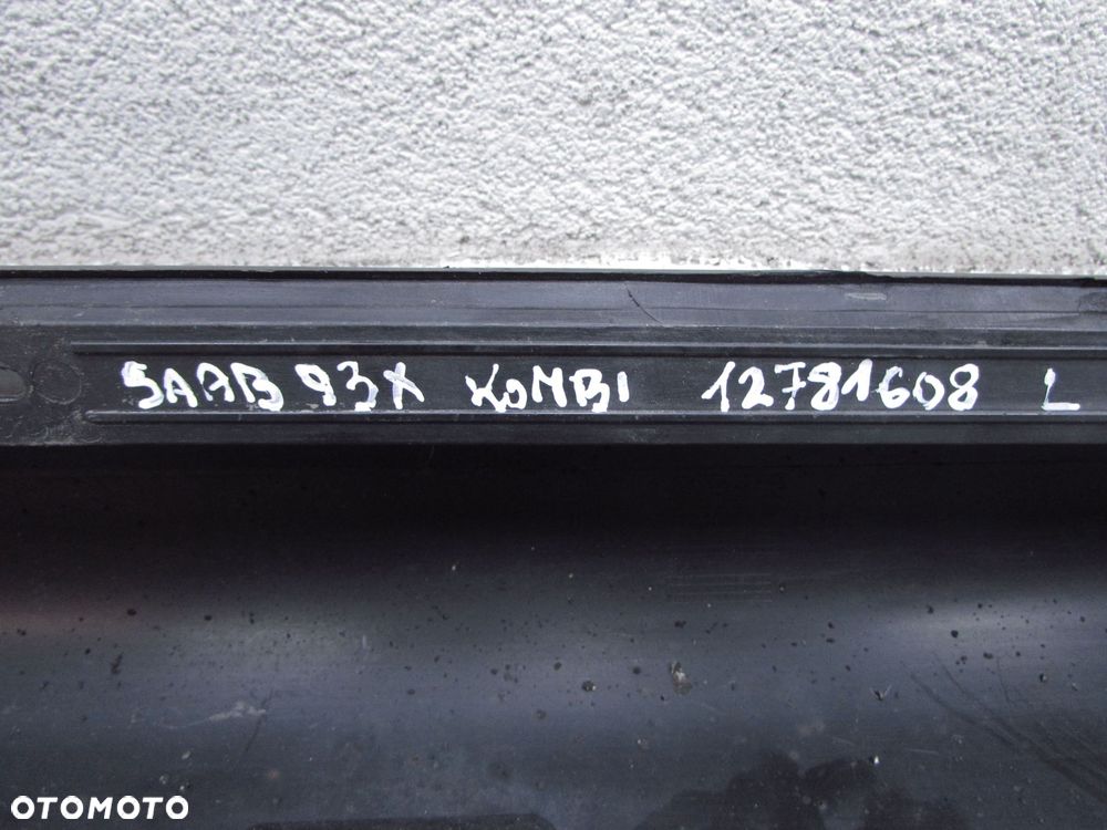 SAAB 9-3X 93X KOMBI LIFT 07-11 PROG LISTWA PROGOWA LEWA 12781608 - 10