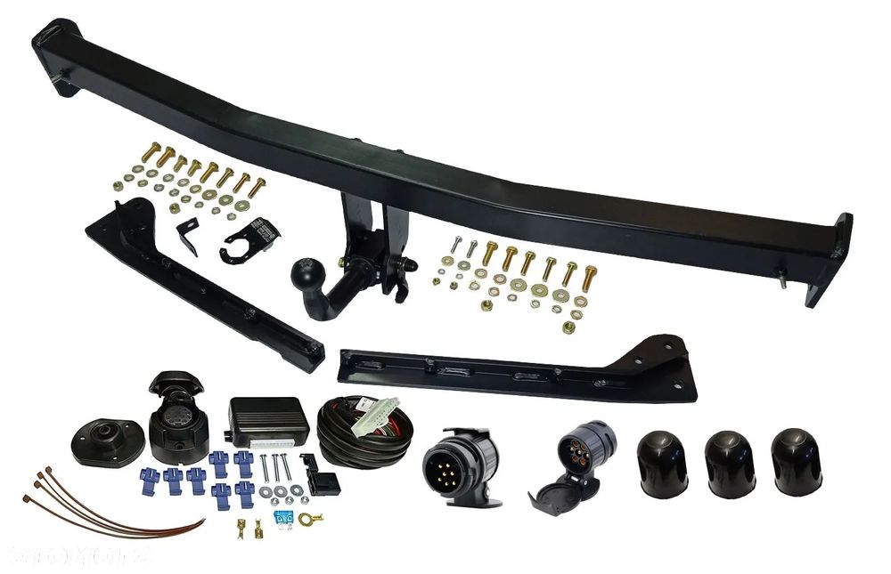 CHRYSLER VOYAGER+GRAND2004-20 HAK HOLOWNICZY Z KULĄ WYPINANĄ HORYZONTALNIE+MODUŁ13PIN - 2
